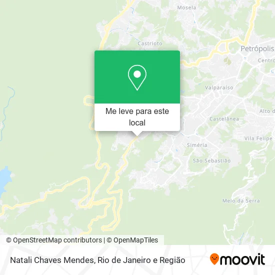 Natali Chaves Mendes mapa