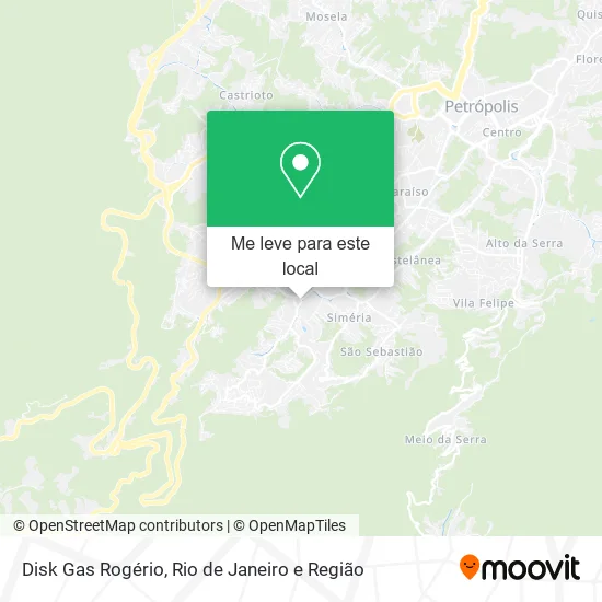 Disk Gas Rogério mapa