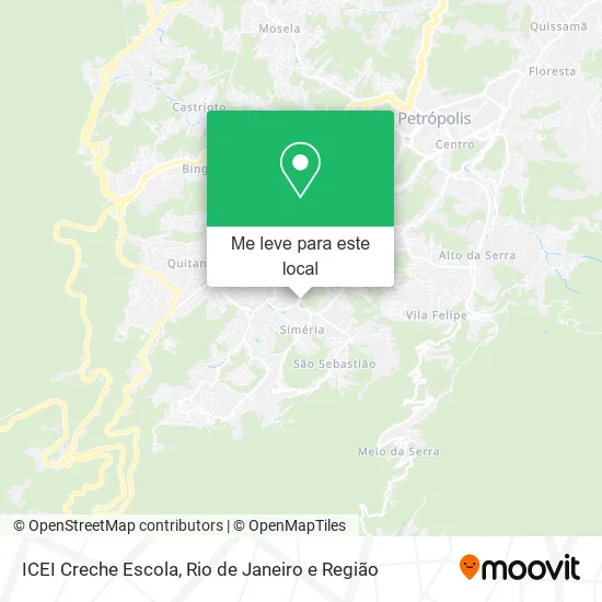 ICEI Creche Escola mapa