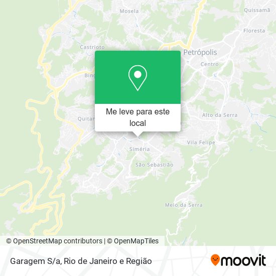 Garagem S/a mapa