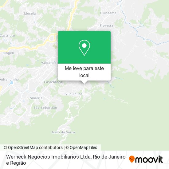 Werneck Negocios Imobiliarios Ltda mapa