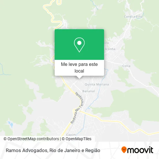 Ramos Advogados mapa