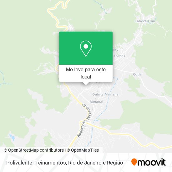 Polivalente Treinamentos mapa