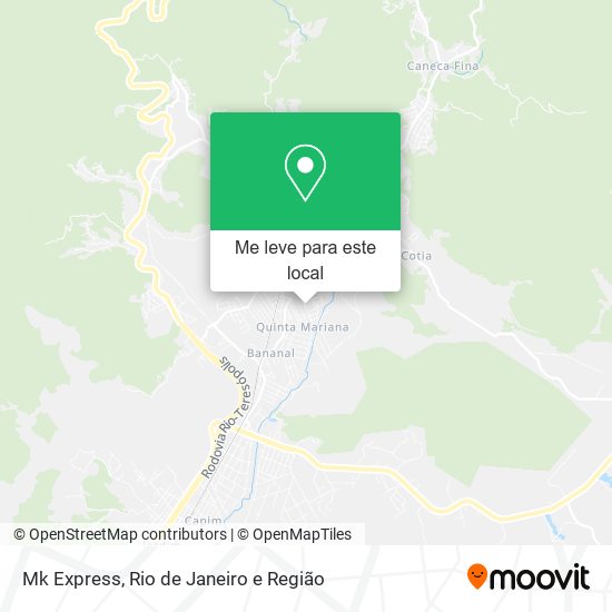 Mk Express mapa