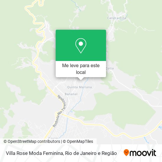 Villa Rose Moda Feminina mapa