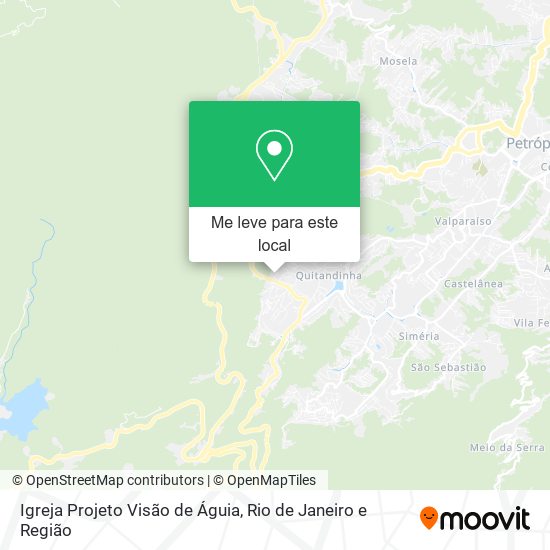 Igreja Projeto Visão de Águia mapa