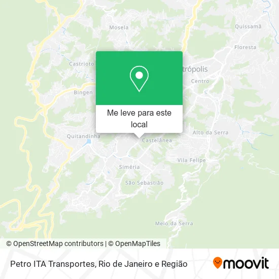 Petro ITA Transportes mapa