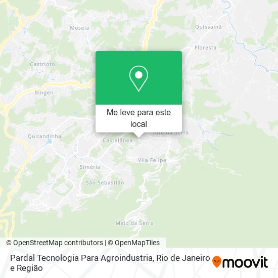 Pardal Tecnologia Para Agroindustria mapa