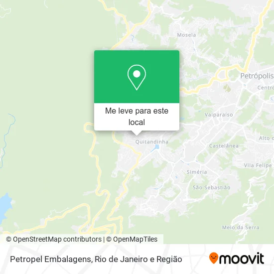 Petropel Embalagens mapa