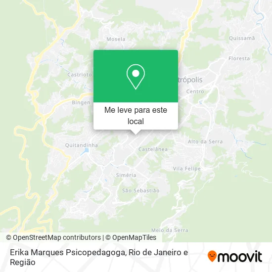 Erika Marques Psicopedagoga mapa