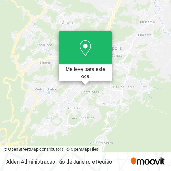Alden Administracao mapa