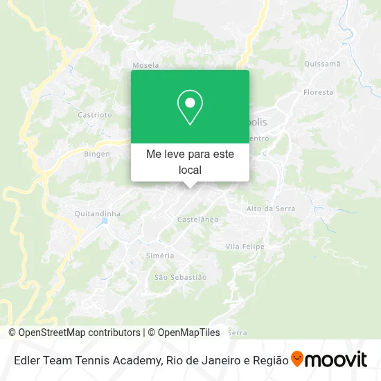 Edler Team Tennis Academy mapa