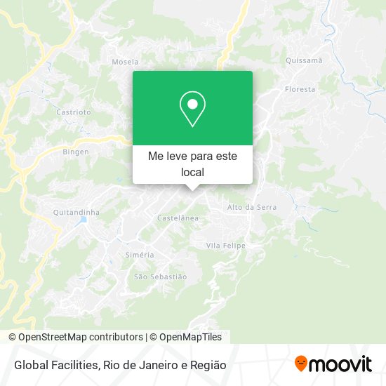 Global Facilities mapa