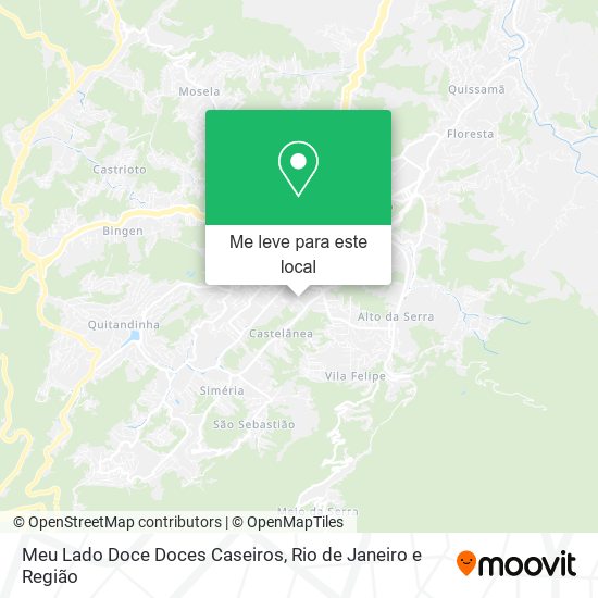 Meu Lado Doce Doces Caseiros mapa