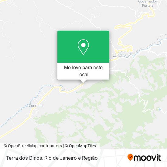 Terra dos Dinos mapa