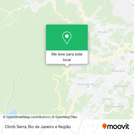 Climb Serra mapa