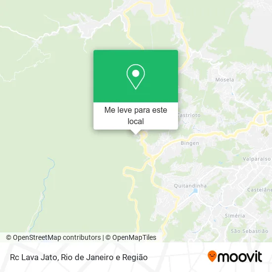 Rc Lava Jato mapa