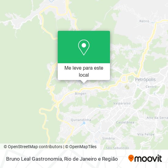 Bruno Leal Gastronomia mapa