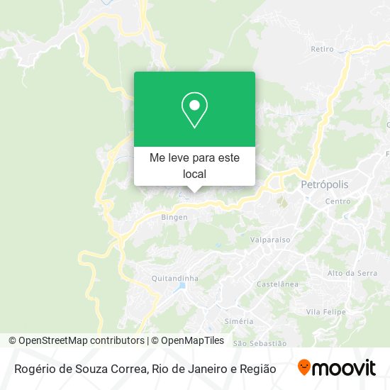 Rogério de Souza Correa mapa