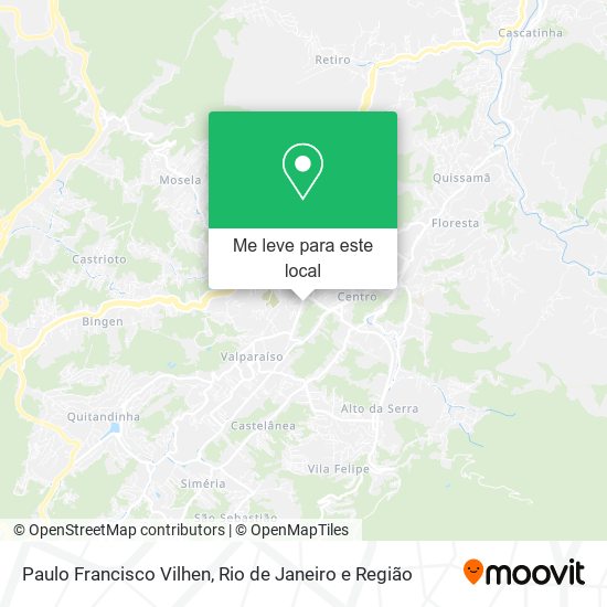 Paulo Francisco Vilhen mapa