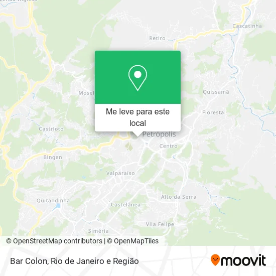 Bar Colon mapa