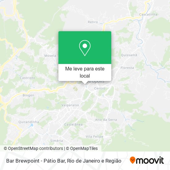 Bar Brewpoint - Pátio Bar mapa