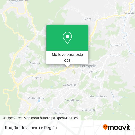 Itaú mapa