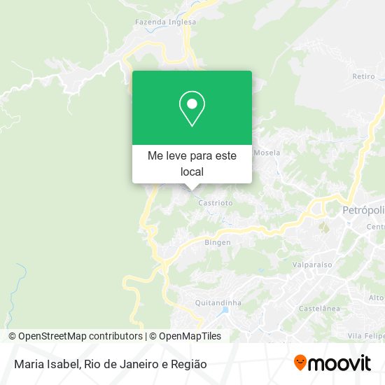 Maria Isabel mapa