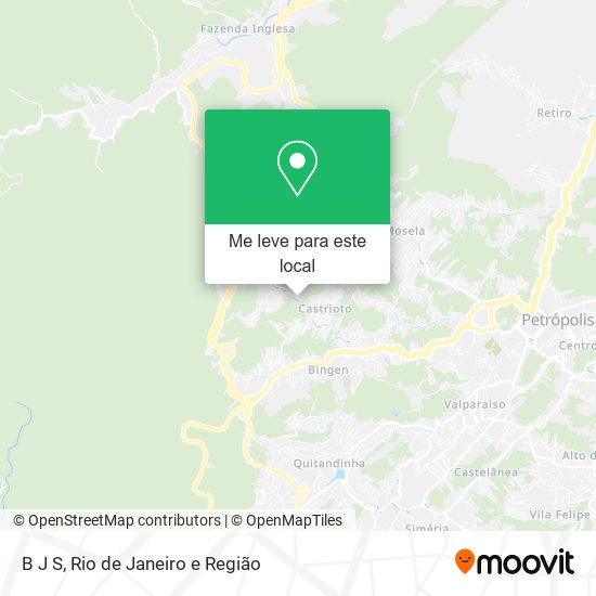 B J S mapa