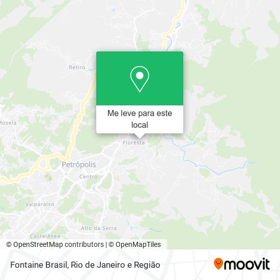 Fontaine Brasil mapa