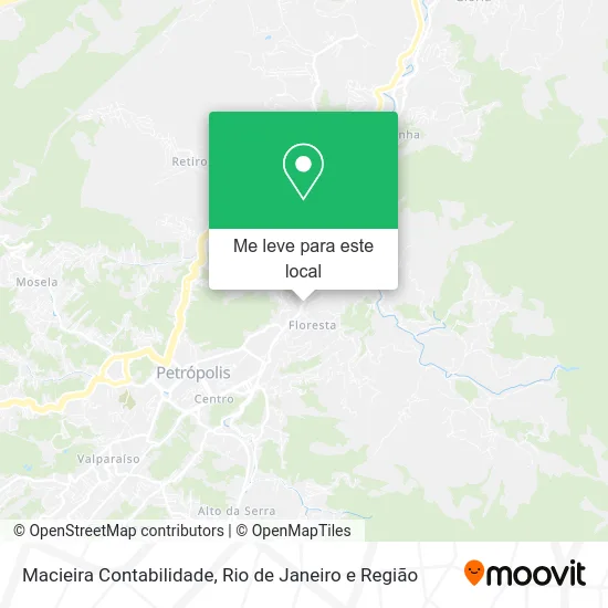 Macieira Contabilidade mapa
