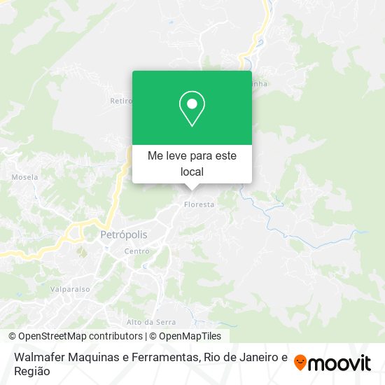 Walmafer Maquinas e Ferramentas mapa