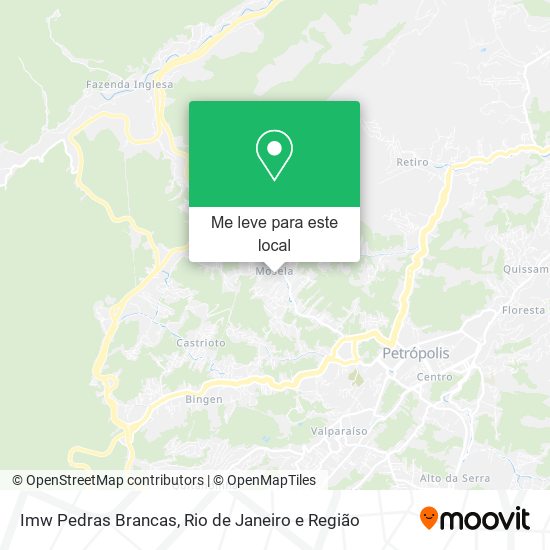 Imw Pedras Brancas mapa