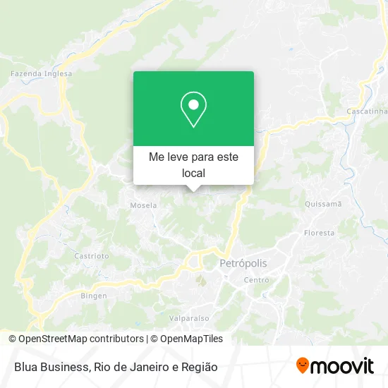 Blua Business mapa