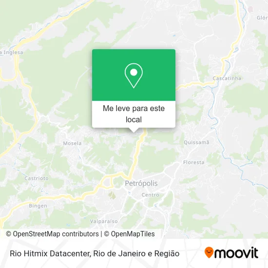 Rio Hitmix Datacenter mapa