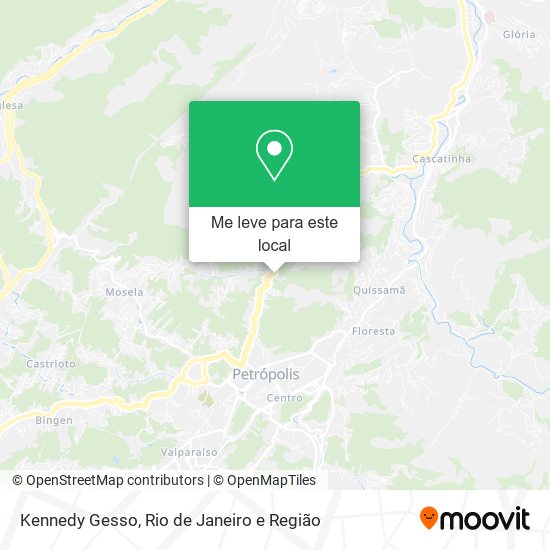 Kennedy Gesso mapa