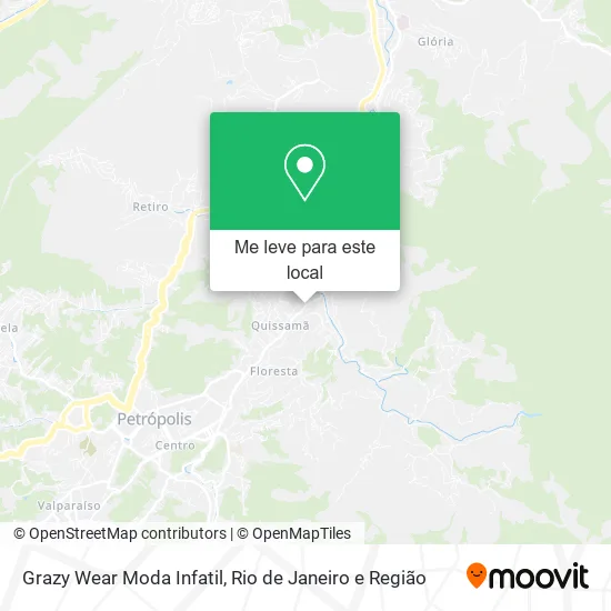 Grazy Wear Moda Infatil mapa
