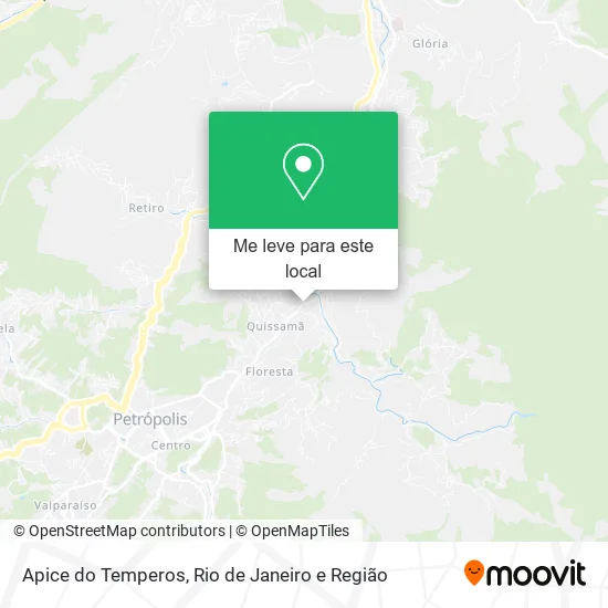 Apice do Temperos mapa