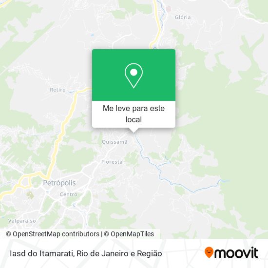 Iasd do Itamarati mapa