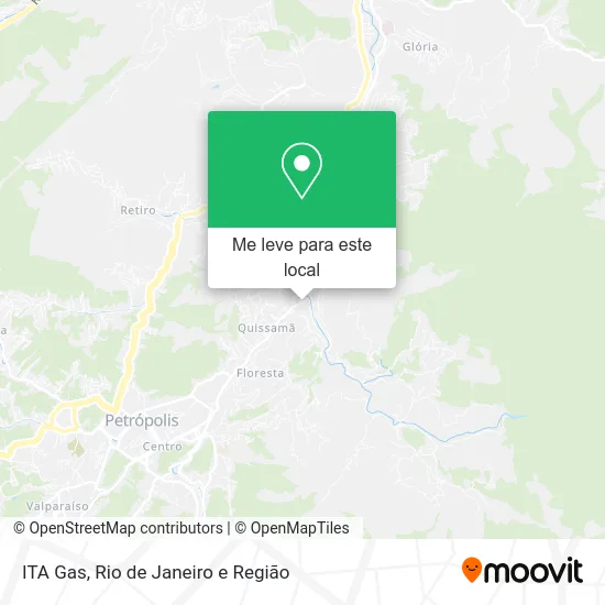 ITA Gas mapa