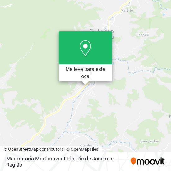 Marmoraria Martimozer Ltda mapa