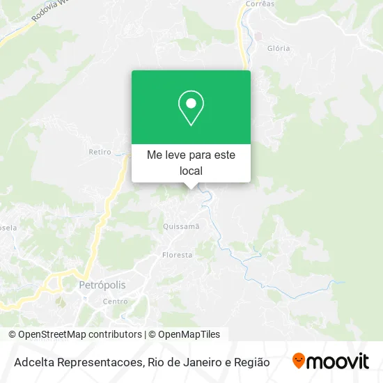 Adcelta Representacoes mapa