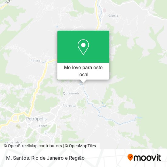 M. Santos mapa