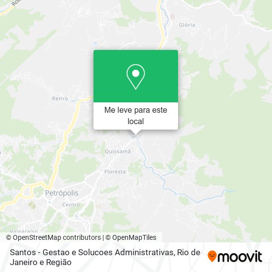 Santos - Gestao e Solucoes Administrativas mapa