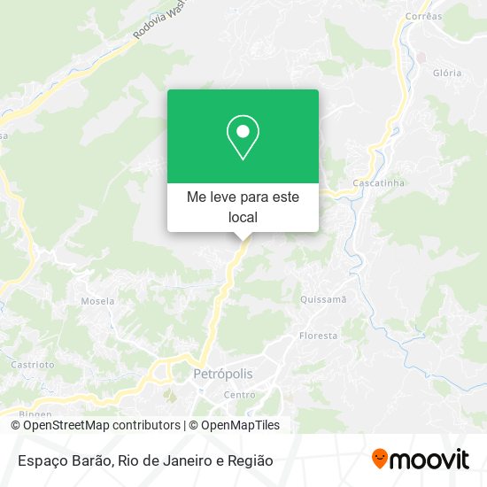 Espaço Barão mapa
