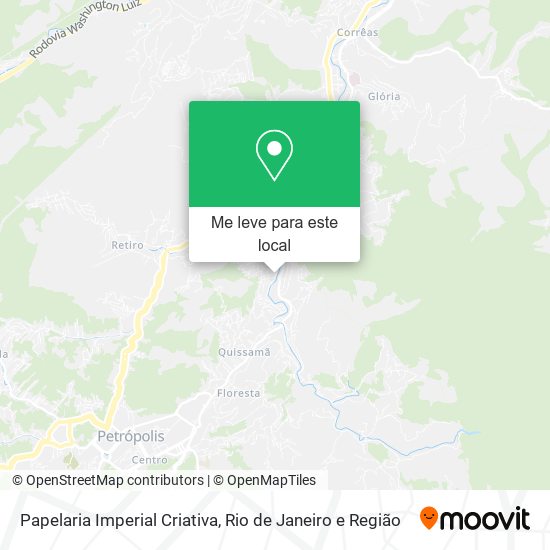 Papelaria Imperial Criativa mapa