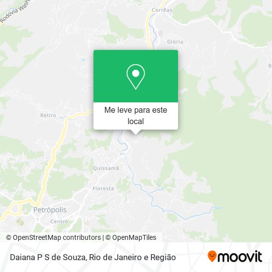 Daiana P S de Souza mapa