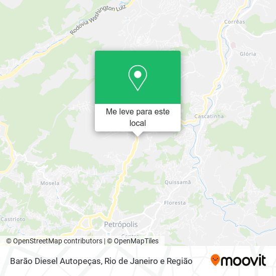 Barão Diesel Autopeças mapa