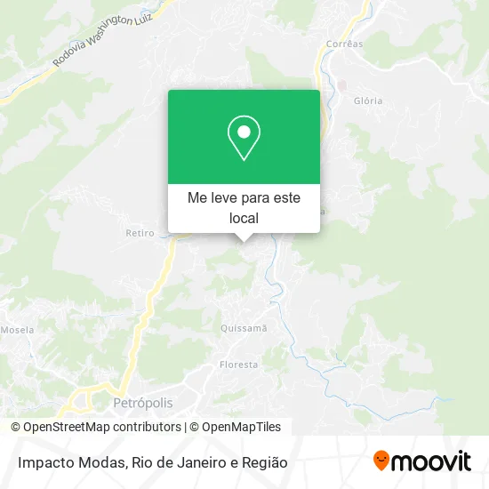 Impacto Modas mapa