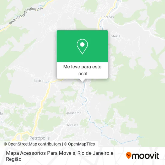Mapa Acessorios Para Moveis mapa